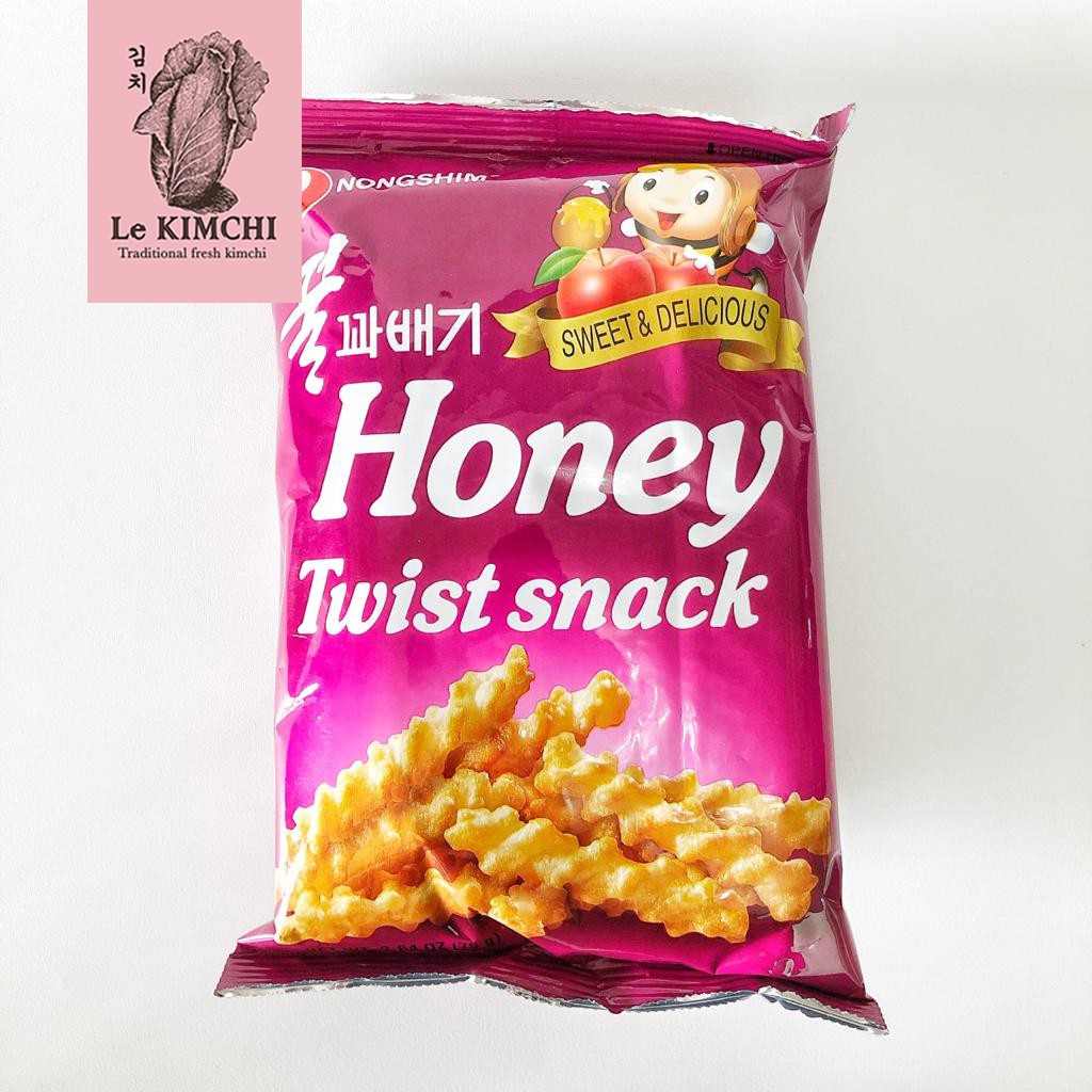 

Nongshim Honey Twist Snack 75 g - Snack Korea Madu