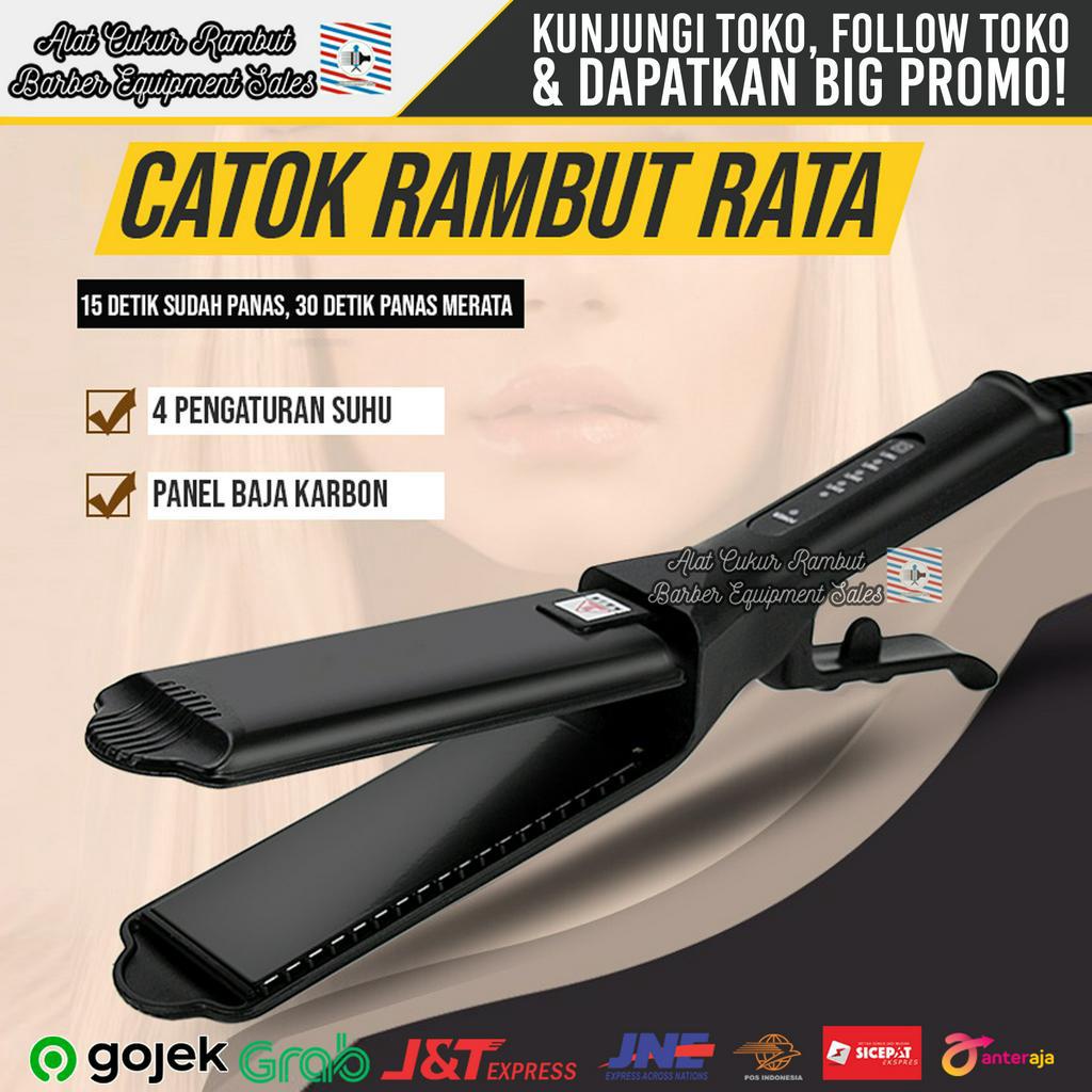 Catok Catokan Rambut Pelurus Rambut Hair Flat Iron Straightener 205