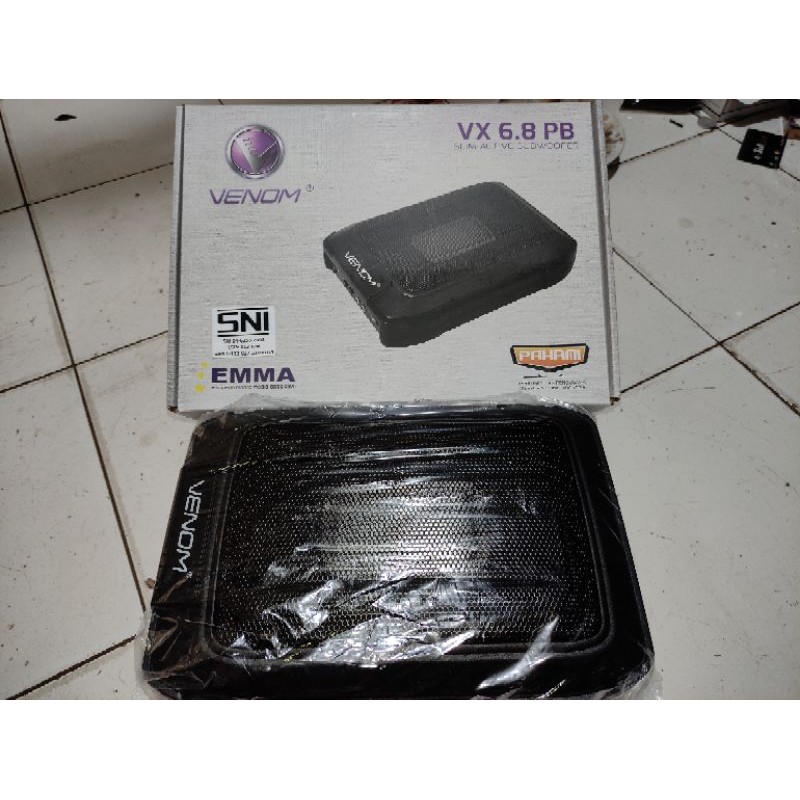 SUBWOOFER KOLONG VENOM VX 6 8 PB SUBWOOFER SLIM VENOM VX 6 8 PB