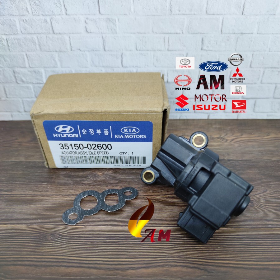 sensor isc servo iacv acuator hyundai kia visto