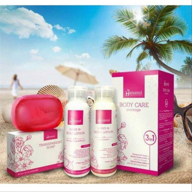 HANASUI Body Care 3 in 1 Whitening