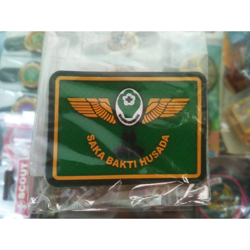 Velcro Saka Bakti Husada Karet Saka Bakti Husada Tactical Saka Bakti Husada