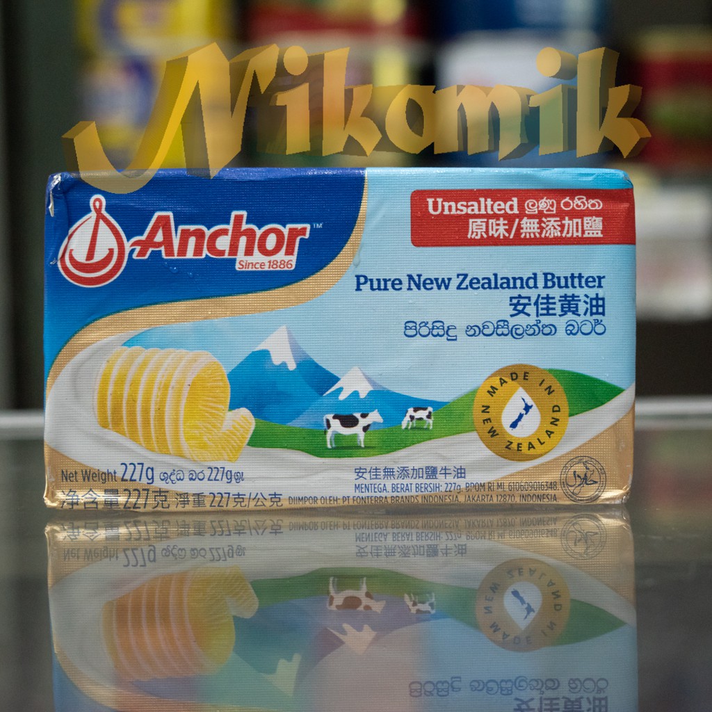

Anchor Pure New Zealand Butter 227Gr (Chiller Needed)