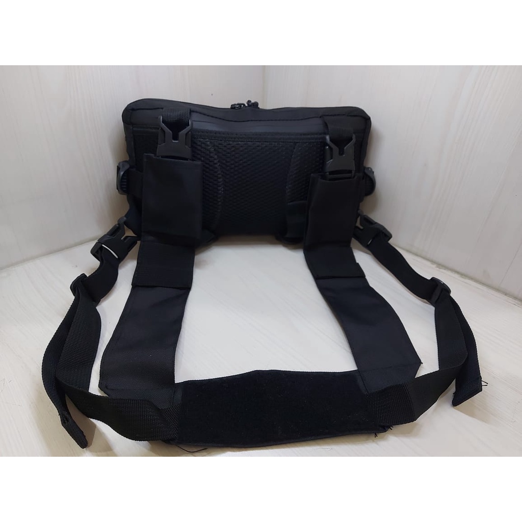 Tas Dada/ChestBag Waterproff Velcro Laser Terbaru