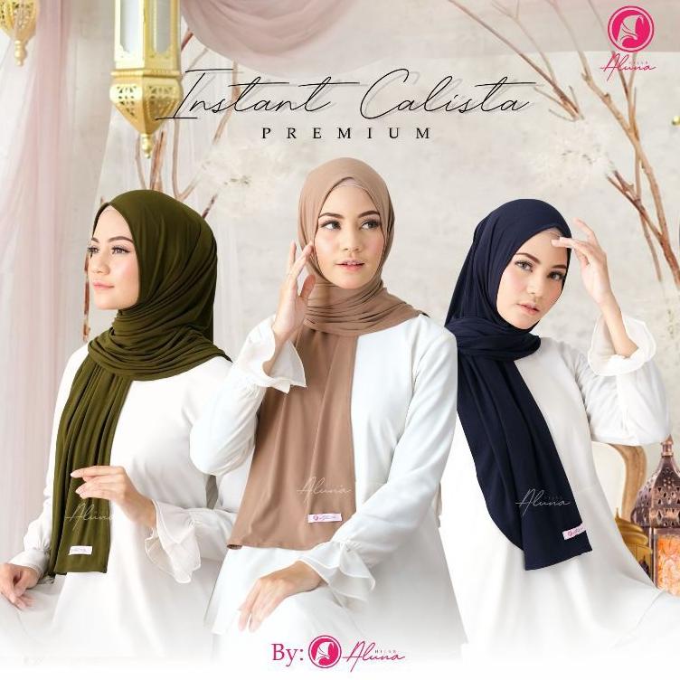 [KODE JGVGY] Instant Calista By Hijab Aluna Official | Jilbab | Hijab | Hijab Instan | Jilbab Instan