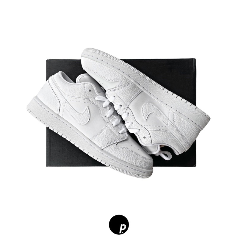 Air Jordan 1 Low Triple White Gs