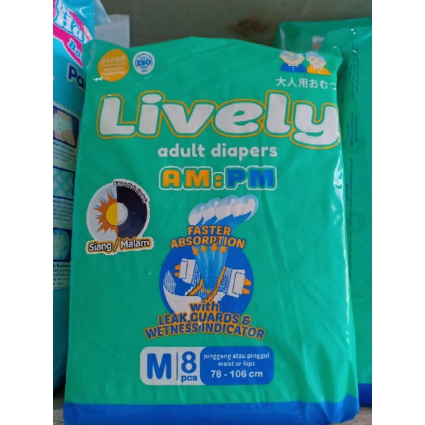 Original Popok Dewasa Lively Exp Baru