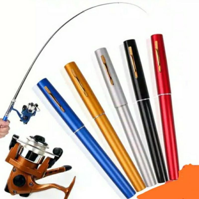 Pancing set modal joran pena/Fishing Rod Pen