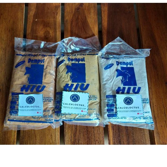 BEBAS BIAYA KIRIM Dempul Kayu 1 Kg Termurah water based Jati Belanda hiu/ wood filler kayu untuk sem