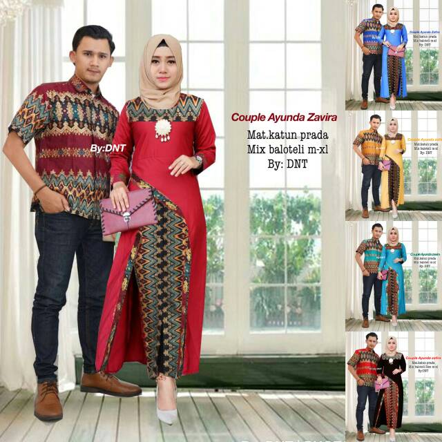Batik Couple Ayunda Zafira ( Boleh Pisah )