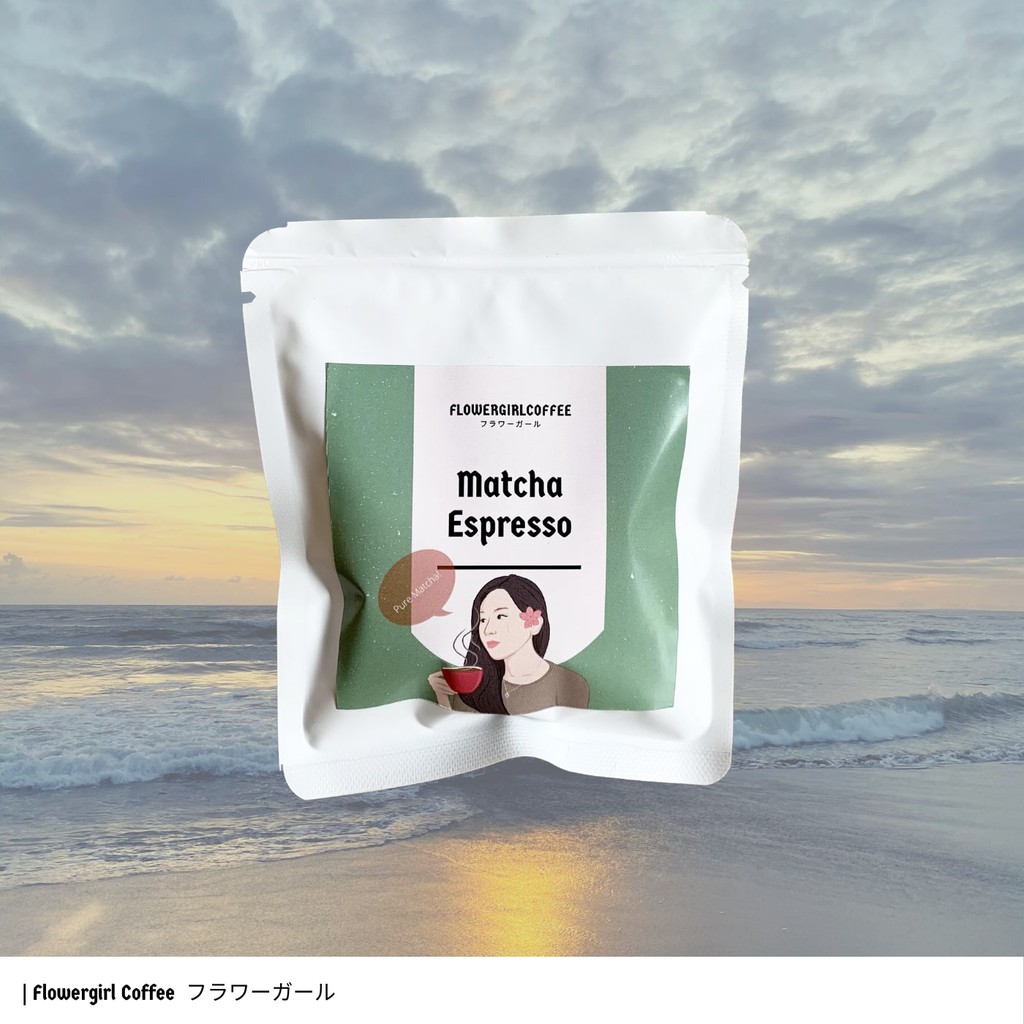 

Matcha Espresso | Kopi Matcha | Coffee Drip | Flowergirl Coffee