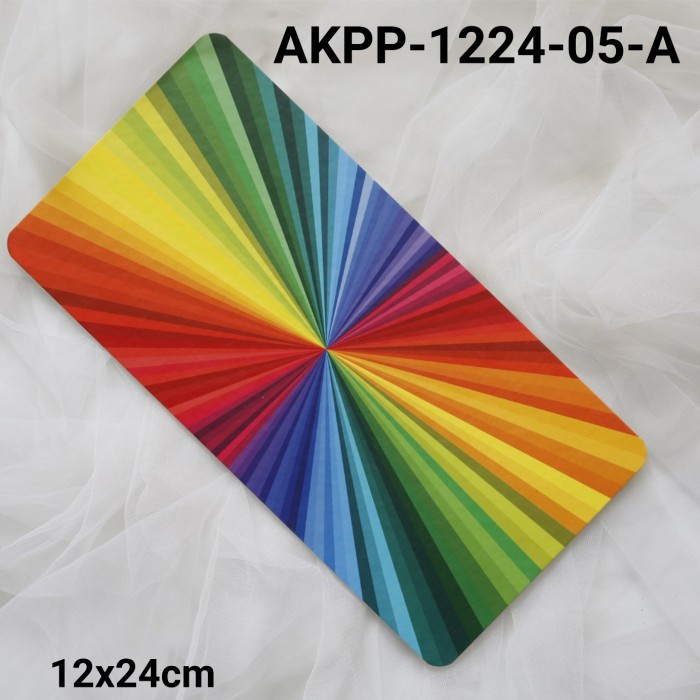

GR-AKPP-1224-05 CAKE BOARD TATAKAN ALAS KUE 12 X 24CM RAINBOW PELANGI TERBARU