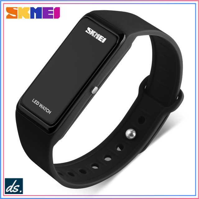Wristband Jam Gelang Tangan Digital LED Sport Modern Anti Air Jam Tangan Pria Wanita