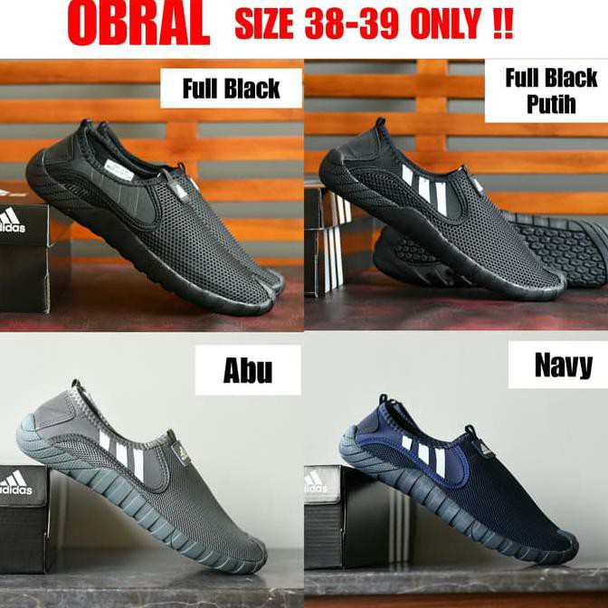OBRAL - Sepatu Slip On Adidas Jawpaw Grade Ori Sport Running Outdoor