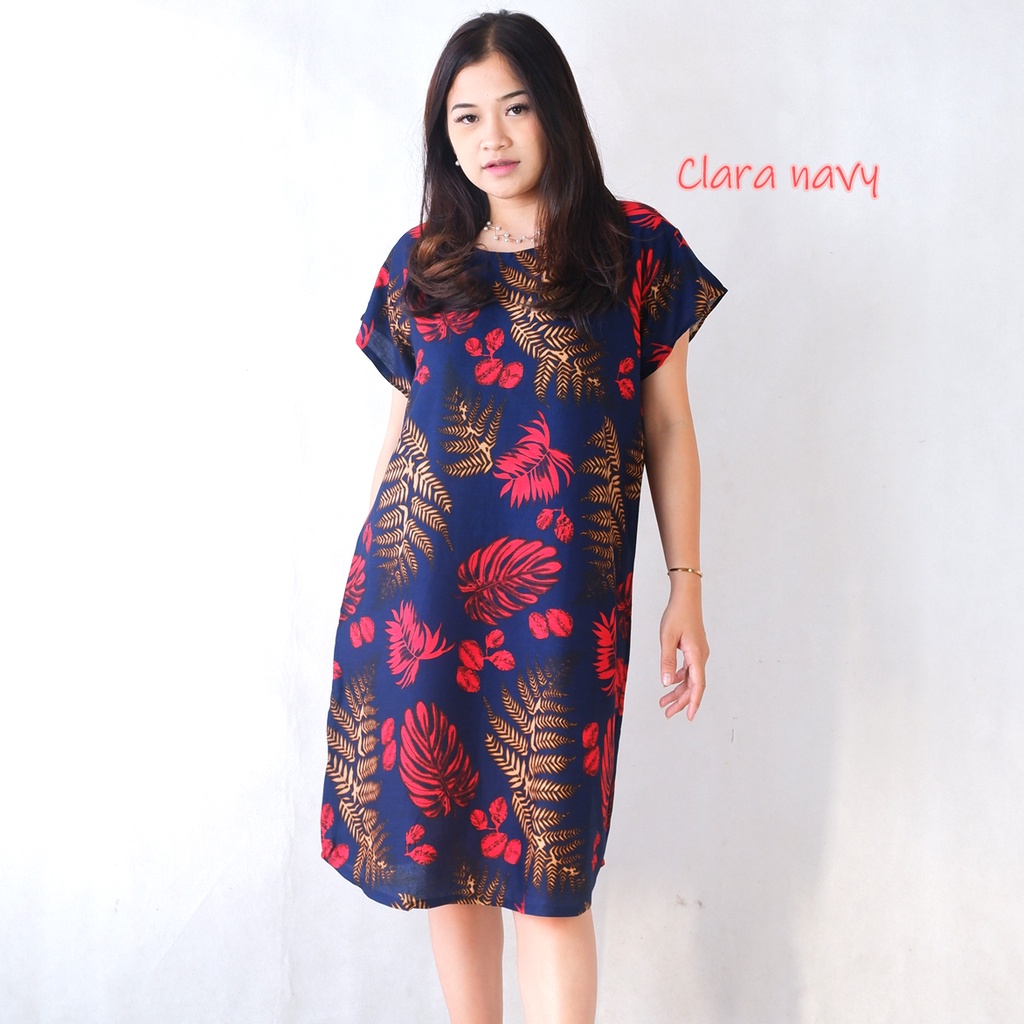 Daster Bali Dress Bali-DST CLARA NAVY