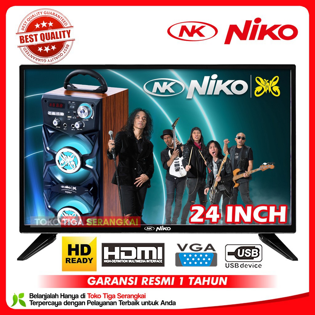 Niko LED TV 24 inch Televisi NK-24Gamma