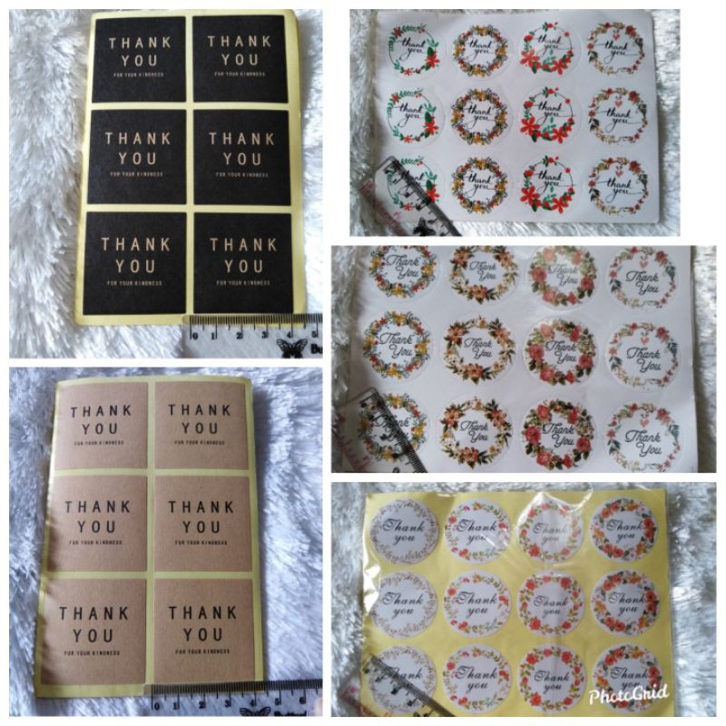 

Thank you stickers diameter 3.5cm dan 4cm baca deskripsi untuk detail