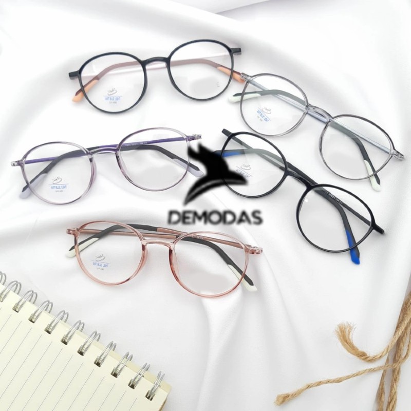 Demodas Kacamata Lensa Photocromic lensa blueray lensa bluecromic lensa anti radiasi Minus / Normal 2223 Demodas Glasses