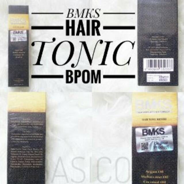 BMKS HAIR TONIC KEMIRI ORIGINAL BPOM MENUMBUHKAN &amp; MENYUBURKAN RAMBUT