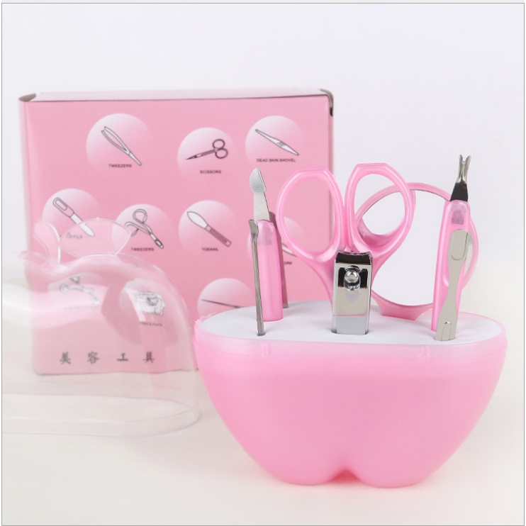 Gunting Kuku Set 12 Nail Art Set Tools Manicure Kit Pedicure Set Perawatan Kuku DL32