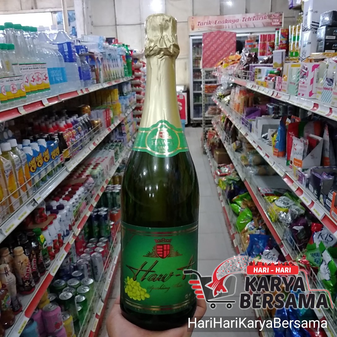 JUICE ANGGUR PUTIH HAWA SPARKLING WHITE GRAPE JUICE 750ML Shopee