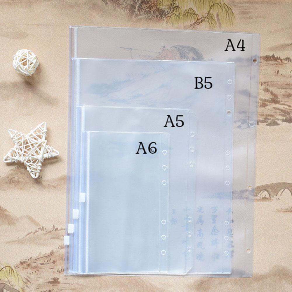 Agustina Notebook A4/A5/A6/A7 Agenda Klip File Plastik Folder Binder