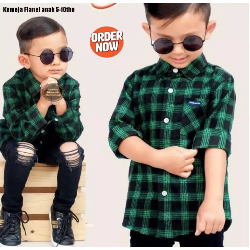 COD//GRATIS ONGKIR// KEMEJA PANEL ANAK LAKI LAKI UKURAN 1-8 TAHUN// KEMEJA PANEL ANAK LAKI LAKI// KE