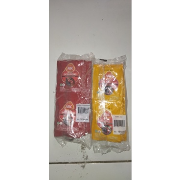 

abc saos sambal asli & extra pedas all variant 10sct 20gr