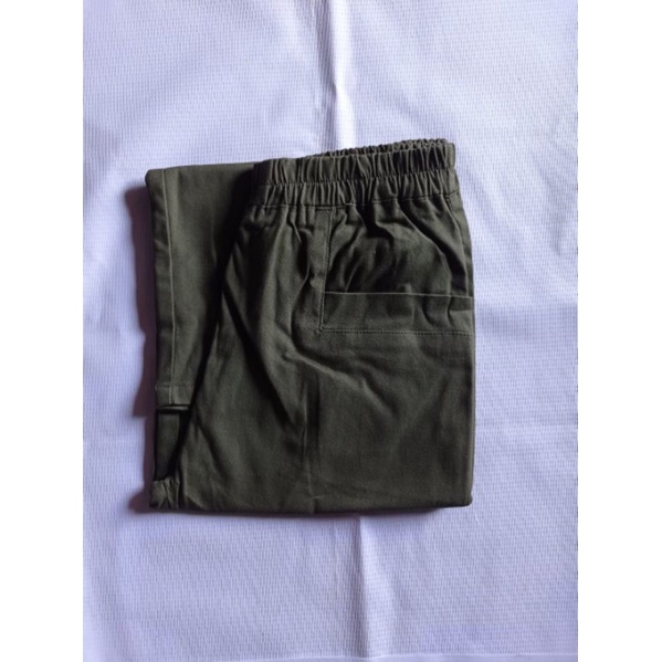 CELANA WANITA BAGGY CROPS TEBAL MELAR  CELANA WANITA JUMBO 7/9 BAHAN CATTON COMBED