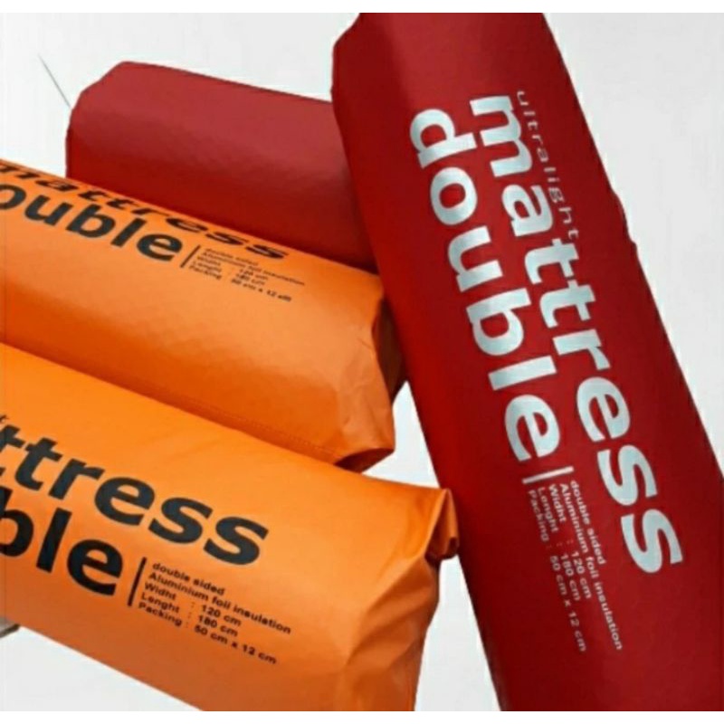 Matras Camping Bubble Foil Matras Gulung doublle side Empuk Nyaman