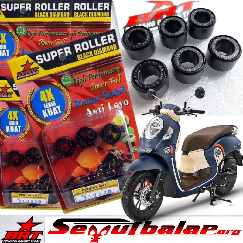 ROLLER BRT SCOOPY PRESTIGE SMART KEY TYPE BRT ROLLER SCOOPY PRESTIGE ROLLER BRT 11 15 16 17 18 ORI P