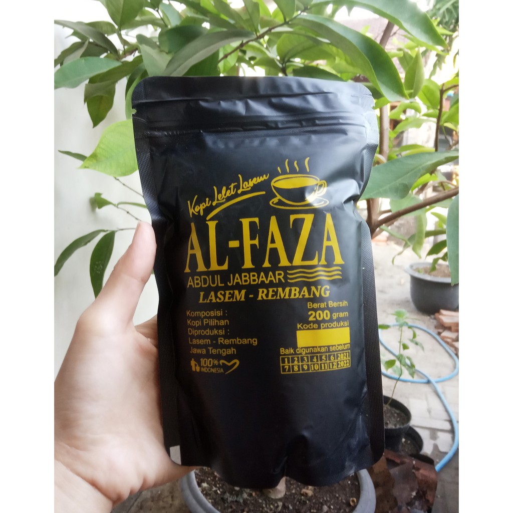 

Kopi Lelet Khas Lasem AL FAZA 200 gr