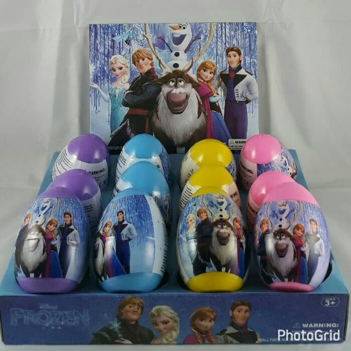 SUPER PROMO MAINAN ANAK TELOR KARAKTER/EGG FROZEN/EGG MICKEY/EGG NEMO