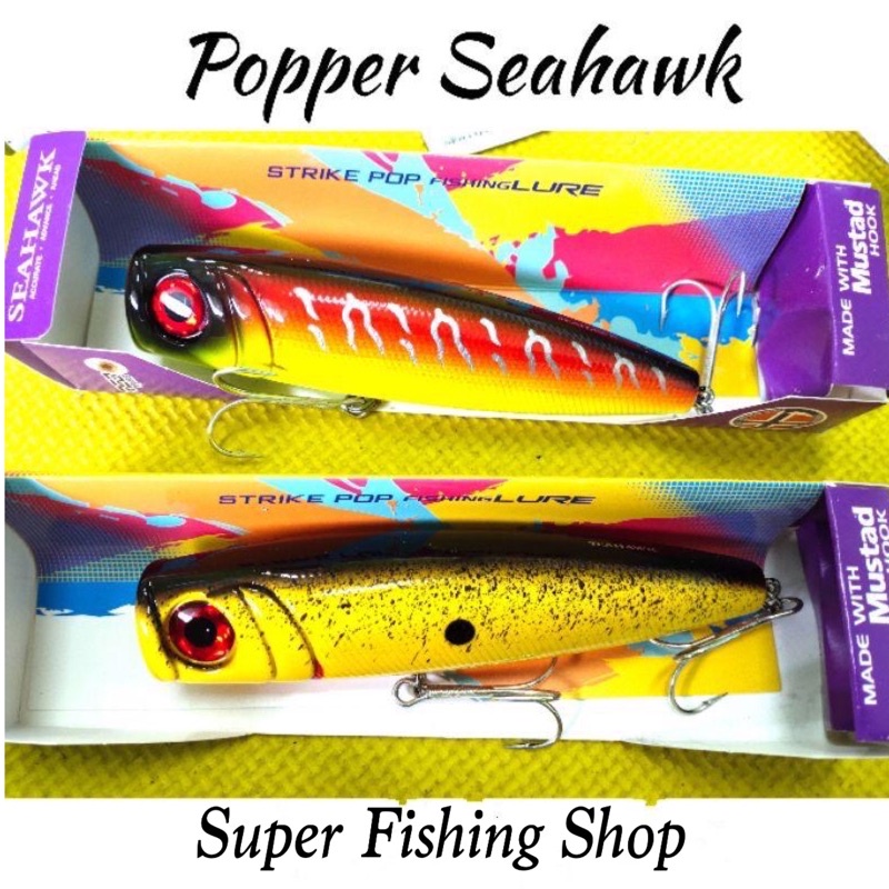 Umpan Popper SeaHawk Strike Pop 13cm