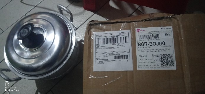 Panci Serbaguna Alumunium 18cm + Sarangan - Panci Langseng 18