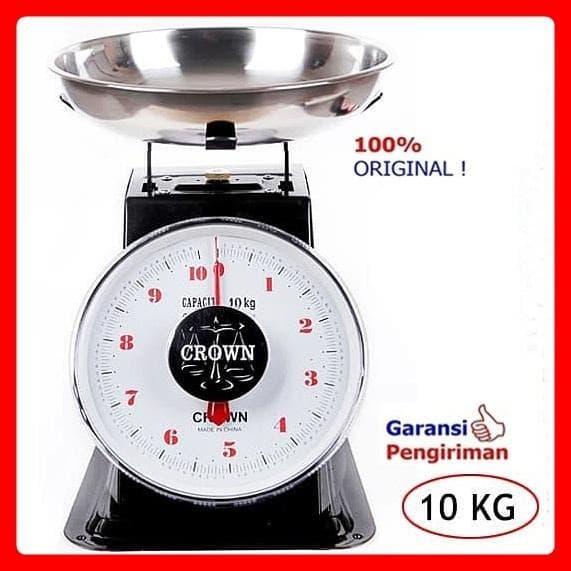 Timbangan | Timbangan Duduk Timbangan Buah 10 Kg Crown