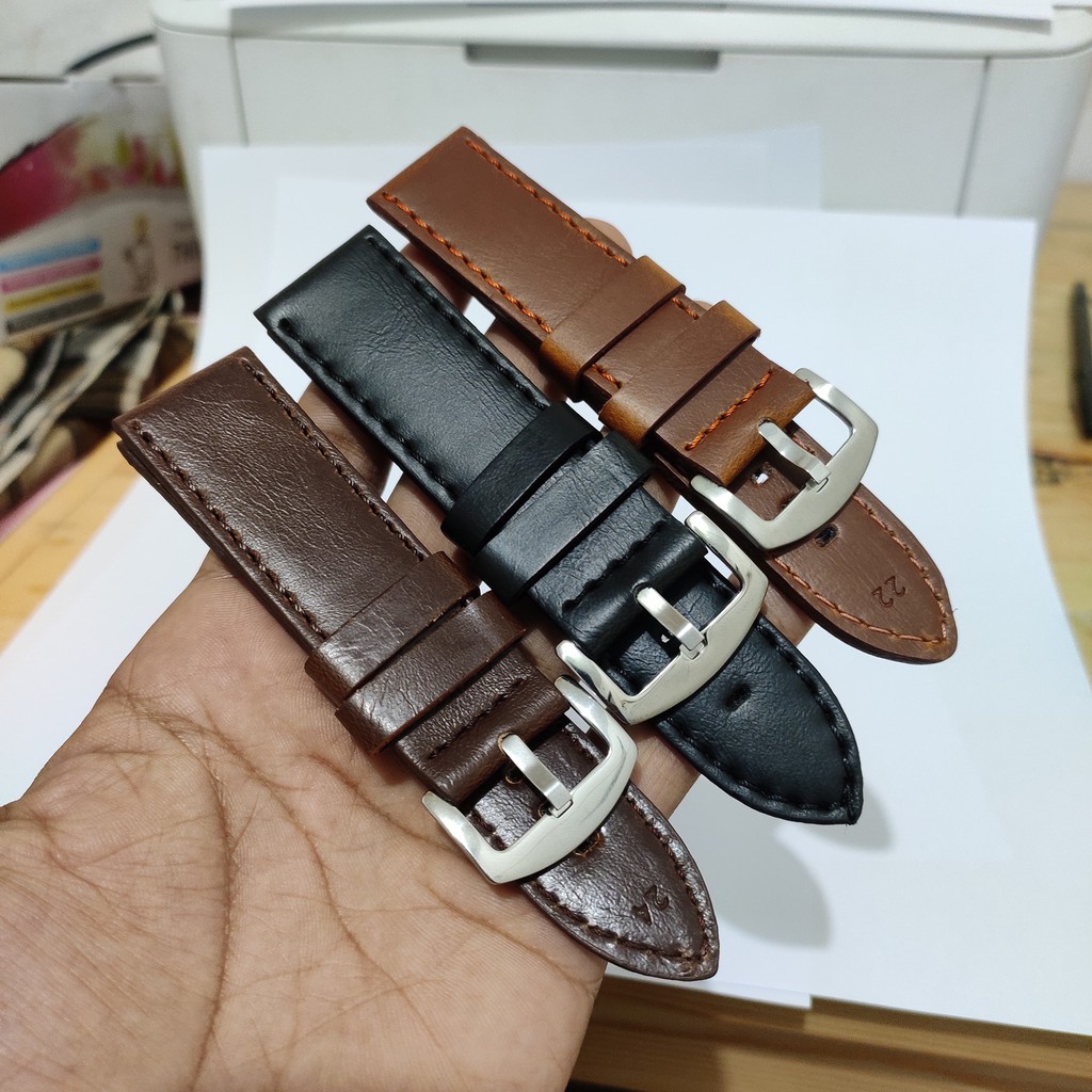 STRAP TALI KULIT JAM TANGAN 6124