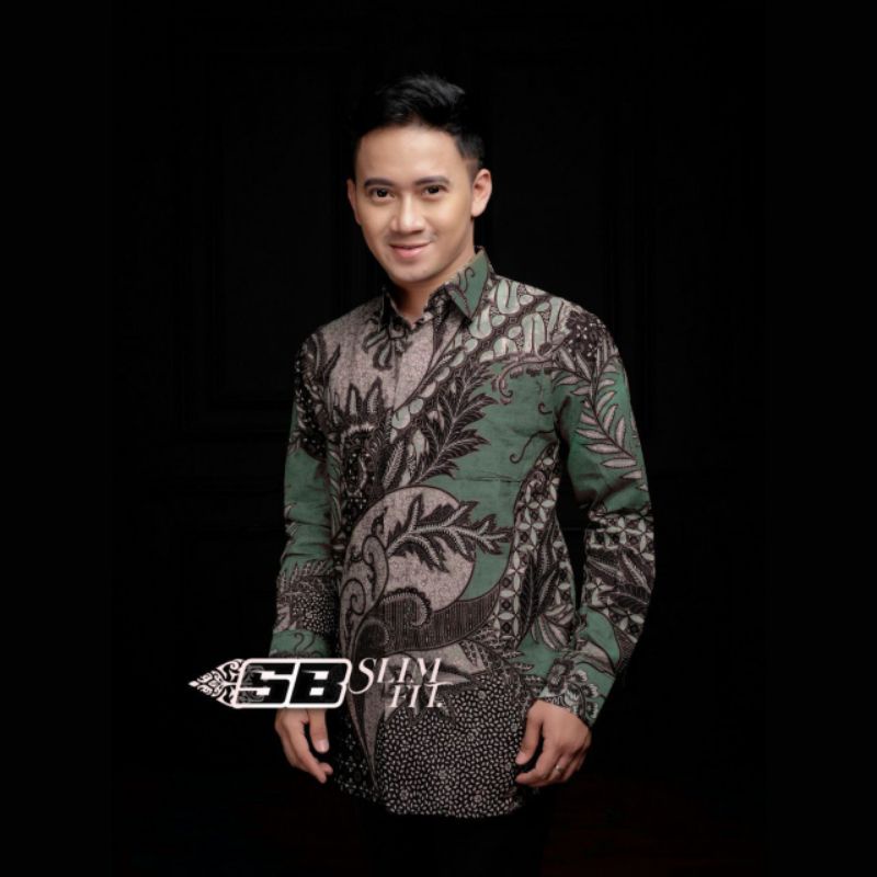 BATIK PRIA LENGAN PANJANG Kemeja batik pria lengan panjang M L XL XXL XXXL