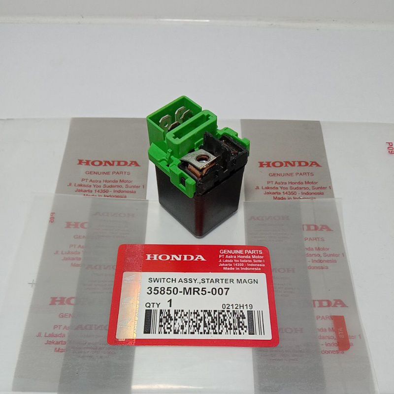 Bendik stater switch stater relay stater CBR 250 CBR 150 Thailand ORI AHM