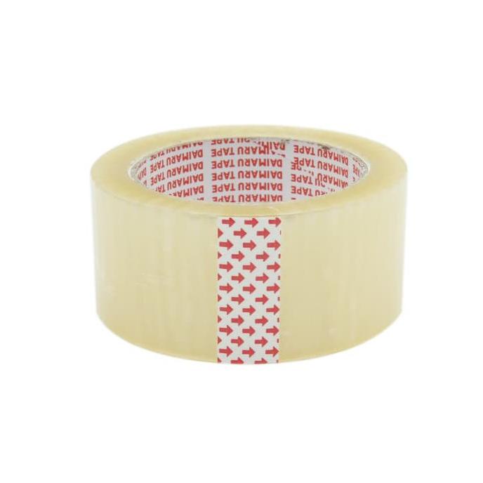 

[(BAYAR DITEMPAT) Lakban Daimaru 2 inch 90 yard bening / coklat