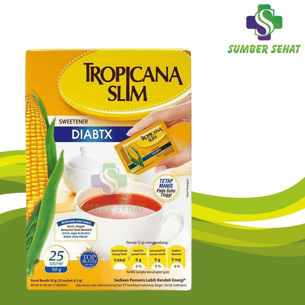 TROPICANA SLIM DIABTX ISI 25