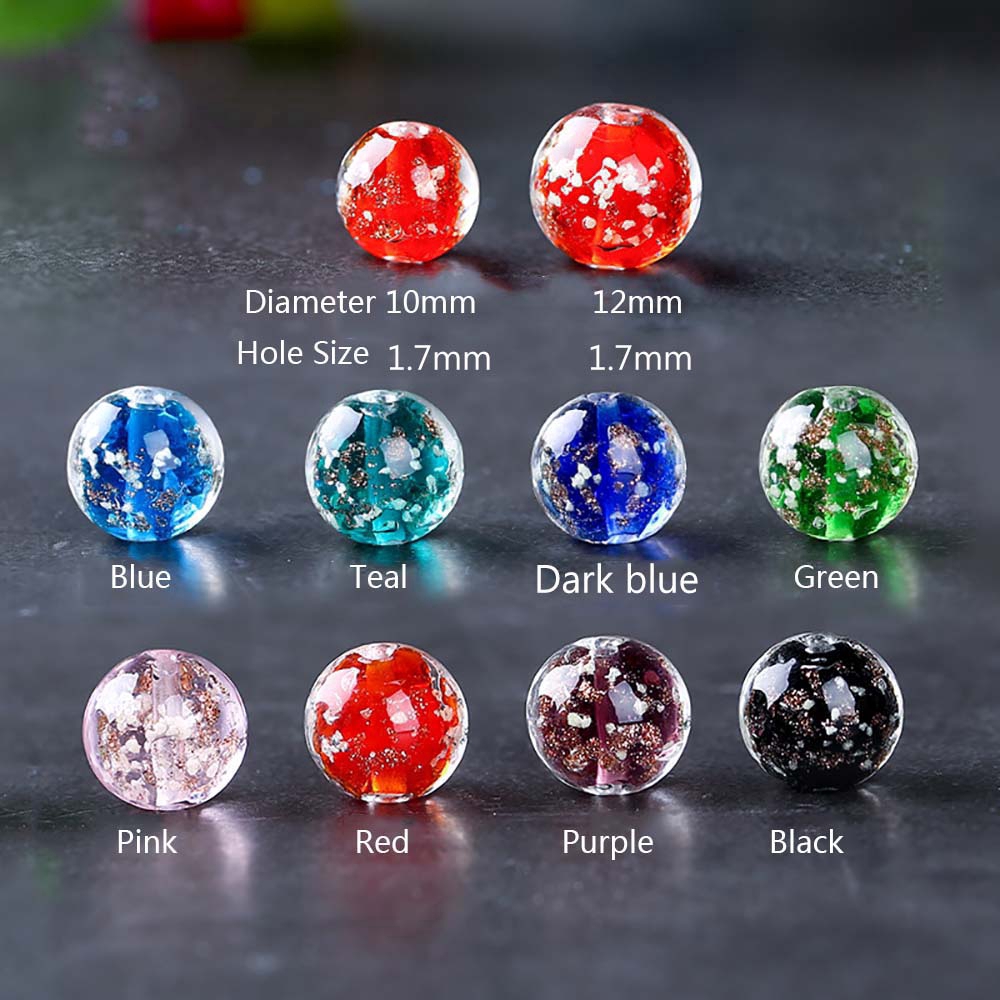 5pcs Manik-Manik Kristal Luminous Bentuk Bunga Ukuran 10/12mm Untuk Membuat Perhiasan Diy