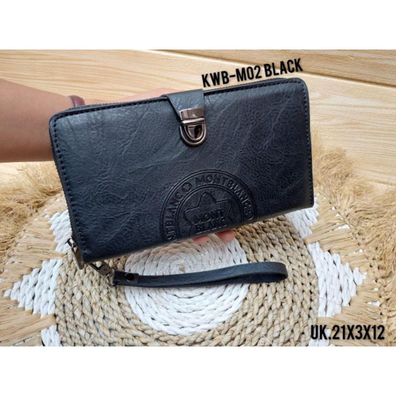 Dompet Panjang Handbag Montblanc A116 Pu Leather