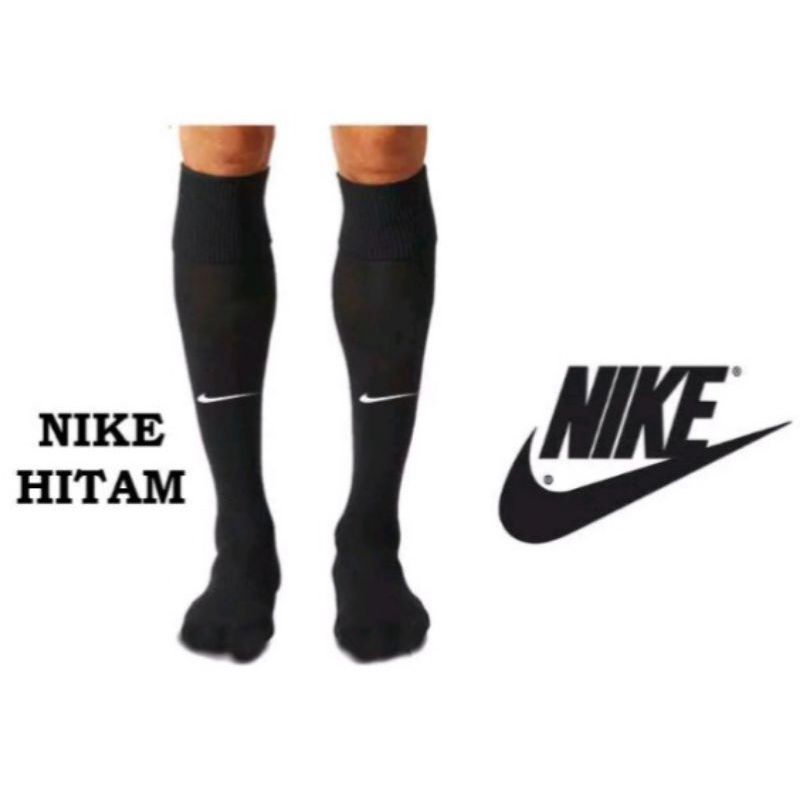 kaos kaki panjang sepakbola/futsal avo hitam/nike/kaos kaki paha