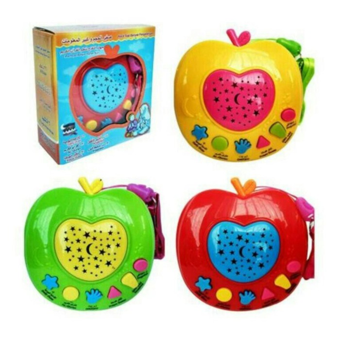 Apple Quran / Mainan Anak Muslim / Apel Quran Original SNI Best Seller