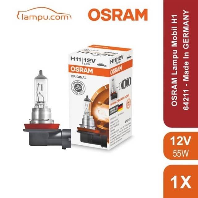 BOHLAM OSRAM H11 55W ORIGINAL