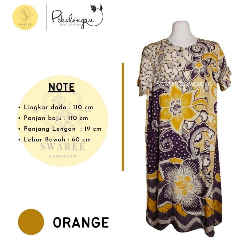 Baju Daster Murah Kekinian Batik Pekalongan Baju Wanita Modern Daster Busui Rayon Batik Wanita