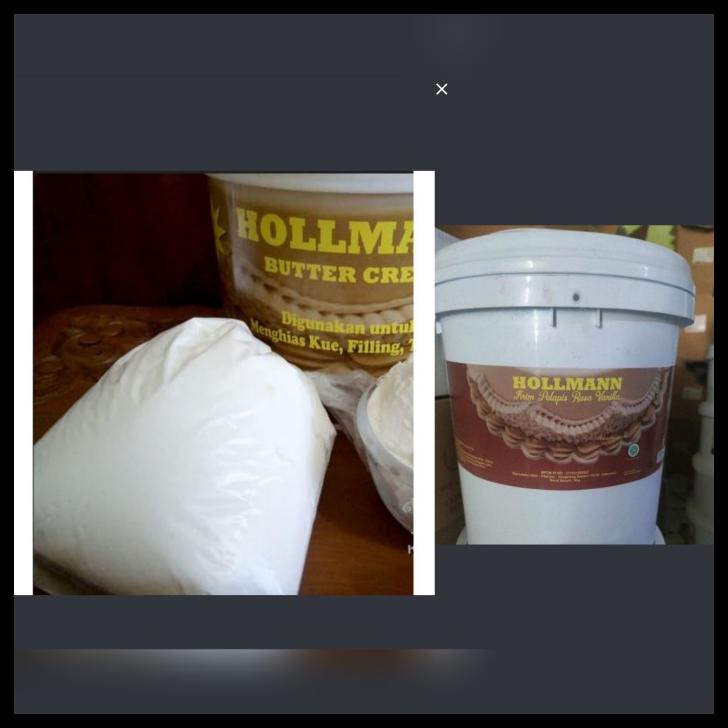 

TERBARUU!! hollman buttercream vanilla repack 1kg SALE