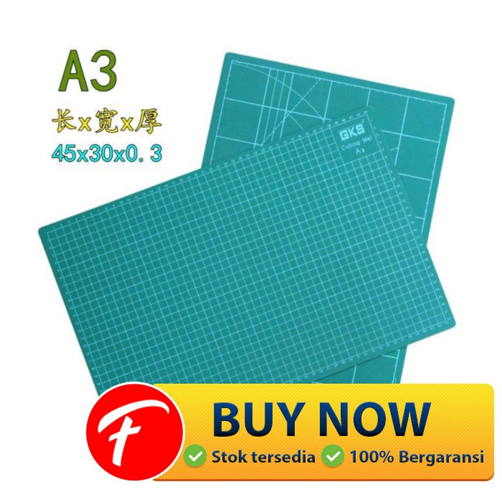 

GKS Work Cutting Mat Pad A3 45 x 30cm - GKSA3 - Green