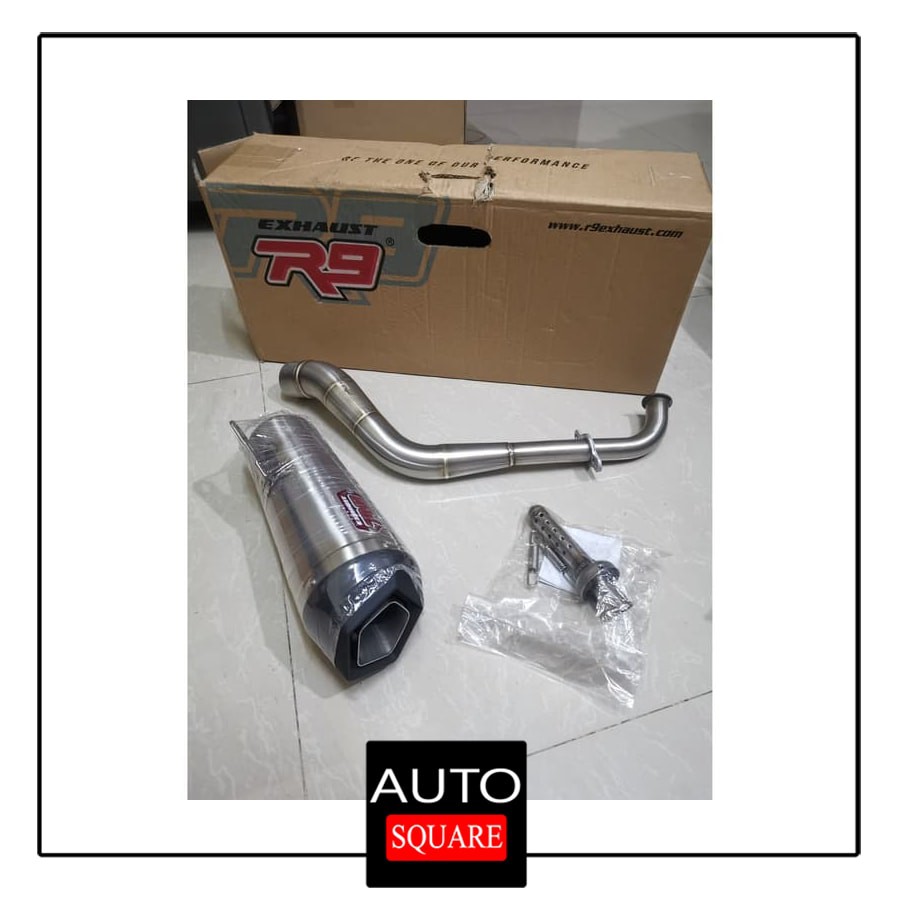 (PROMO) Knalpot Racing Yamaha Aerox 155 R9 Alpha Series Original